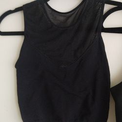 Bebe Size Medium Crop Top Tank Stretchy