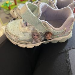Elsa Tennis Shoes Size 6