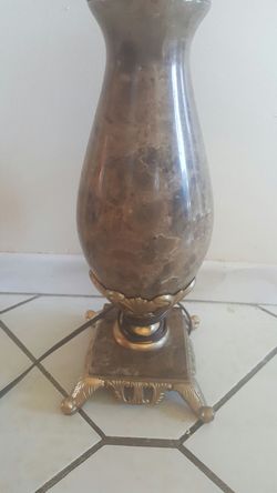 Marble lamp very heavy
