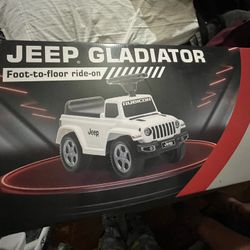 Foot To Floor Toy Car 