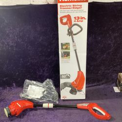 🧰🛠HOMELITE 4 Amp Corded 13” Straight Electric String Trimmer-LIGHTLY USED/LIKE NEW!-$25!🛠🧰