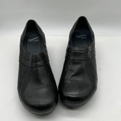 Dansko  Hailey black clogs 40 9.5-10