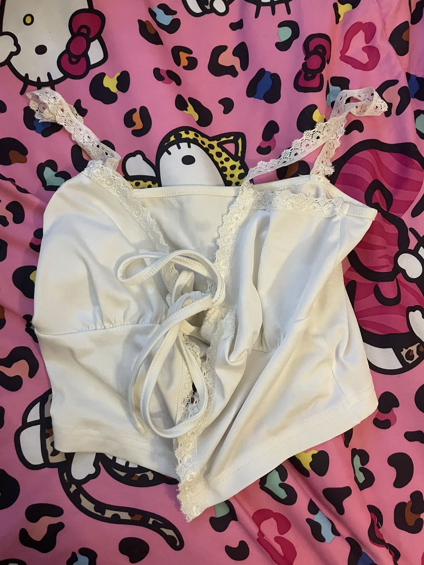 white top