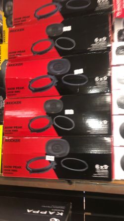 Kicker 6x9 Ksc On Sale Today For 120