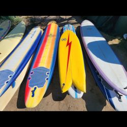 Surfboards $50 To $400