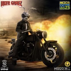 Mezco Biker Gomez Motorcycle New