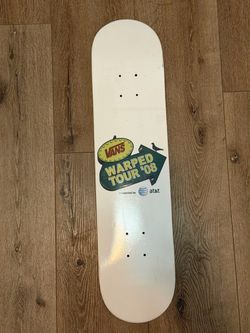 Vans Warped Tour skateboard deck- rare, never used