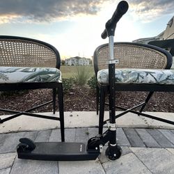 Black scooter 29.5 inch With LED Wheels