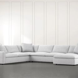 Cloud U Shaped Sectional With Ottoman Can Deliver Free If Local $1800