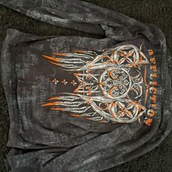 New Affliction Vintage Y2K Cotton Track Jacket