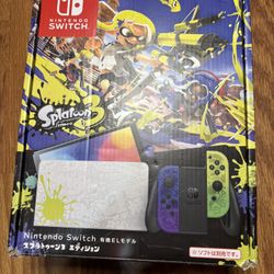 Nintendo switch oled splatoon 3 edition Japanese