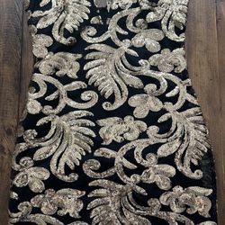 Formal Dress Sequence Sparkly