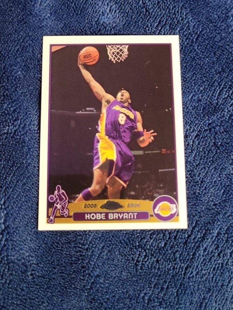 03' topps Chrome Kobe Bryant Card