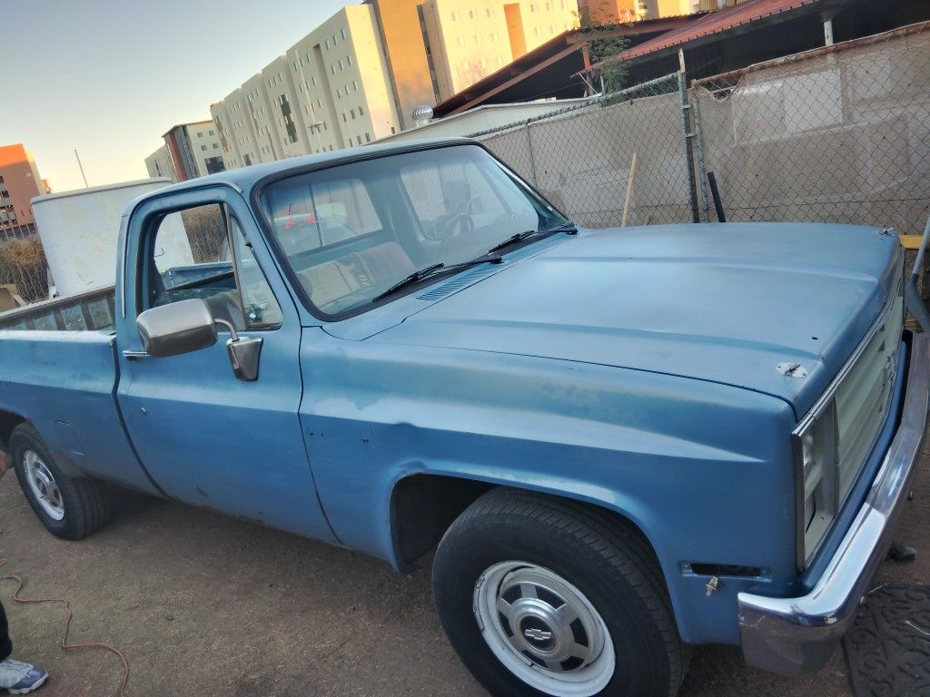 1986 Chevy C 20 Runs Perfect Obo