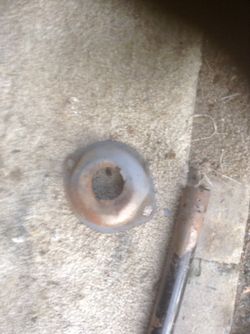 Vw bus dust collar for the bottom of the steering column