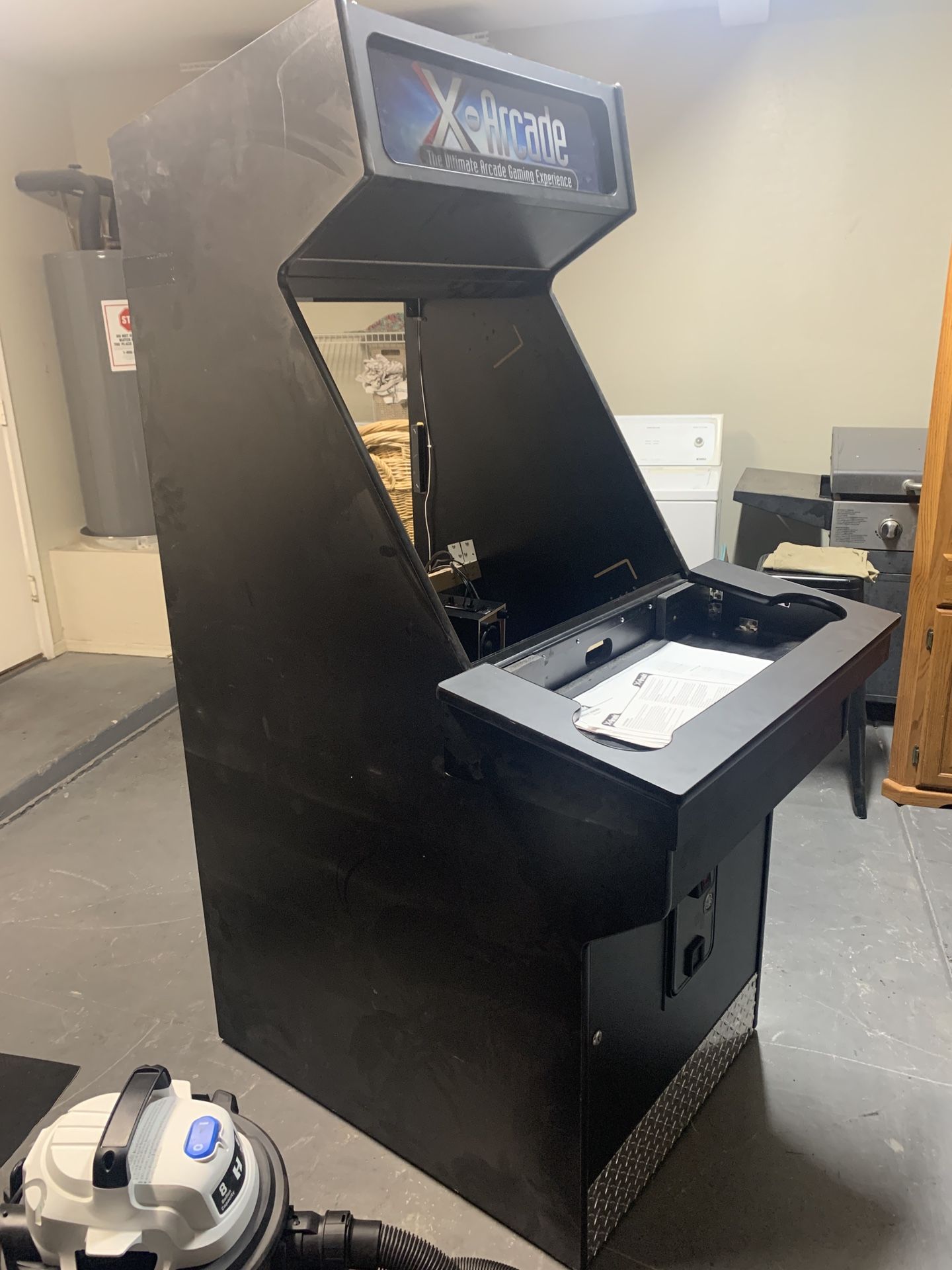 X-Arcade Empty Arcade Cabinet