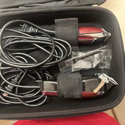 Clipper and trimmer (cord) + guards/ accessories