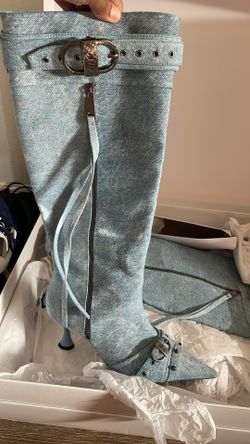 Jw Pei Nico Denim Boot - Blue