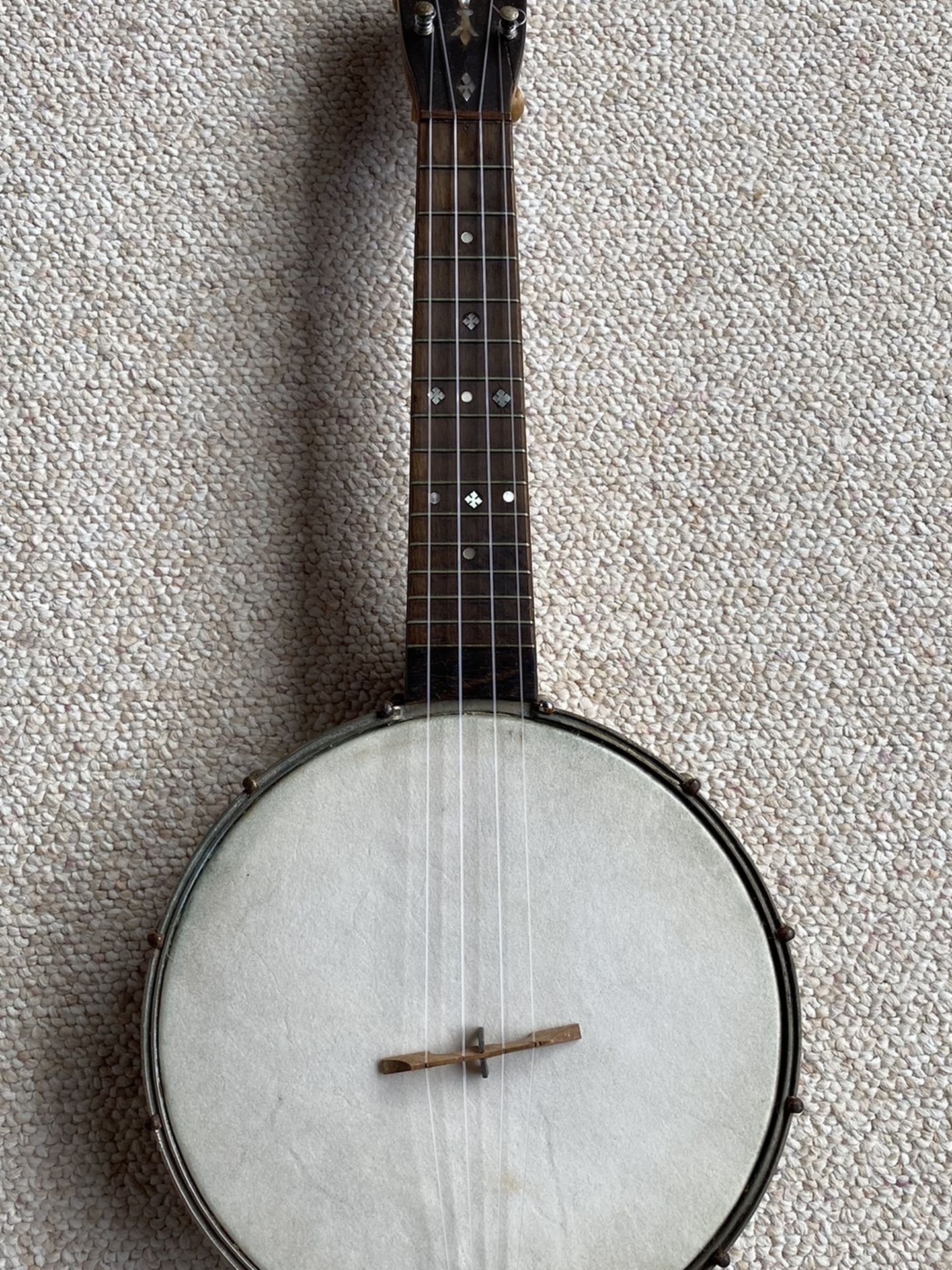 Vintage Gretsch Banjo Ukulele Uke Banjolele Resonator