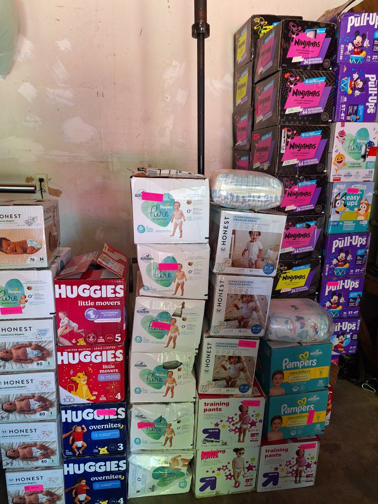 Diapers, $20 A Box.