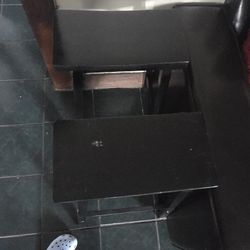 Black High Chairs (4)
