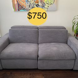 West Elm Enzo Sectional Reclining Sofa 