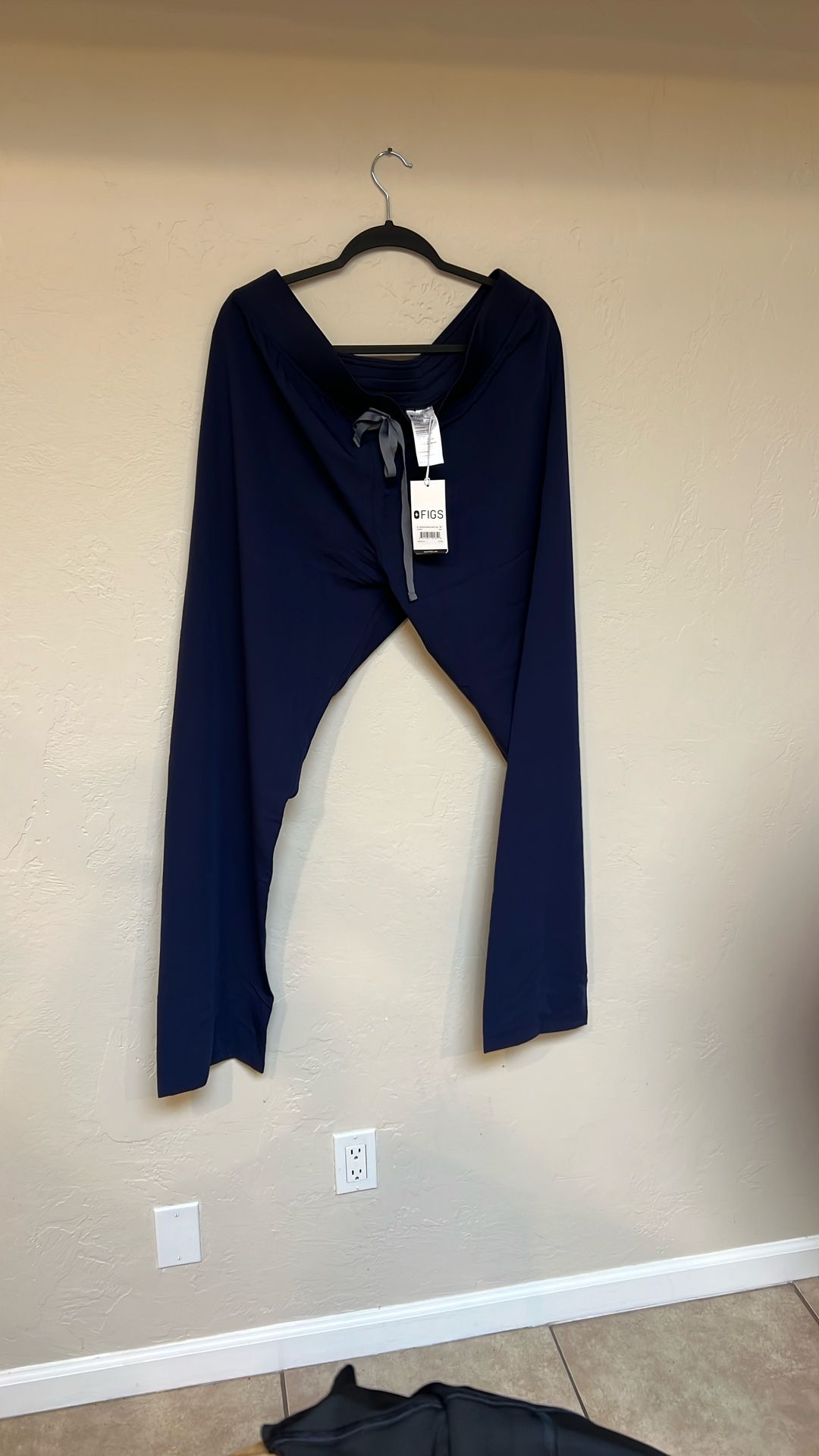 Navy Blue XL Figs Scrub Pants