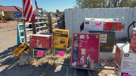OPEN TIL 6PM, OCT 4. 7370 South decatur yard sale