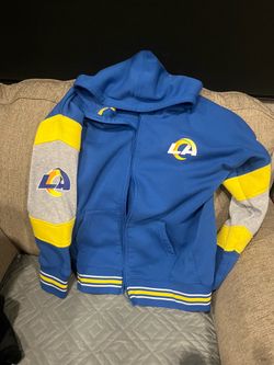 Los Angeles, Rams zip up sweatshirt jacket