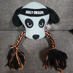 Harley-Davidson Dog Rope/Toy With Squeaker