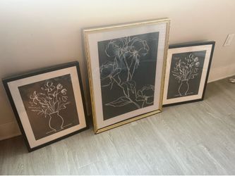 Flower Trio for Sale