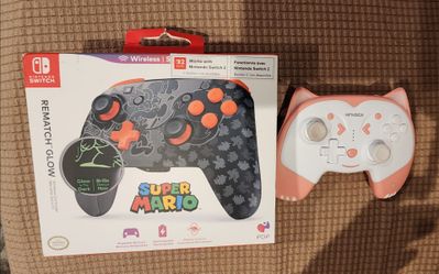 Nintendo Switch and Nintendo Switch 2 Controllers