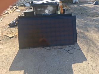 Black solar panel