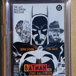 Batman the Long Halloween the Last Halloween 0 (CGC 9.8) 2024 (2nd print)
(Jeph Loeb Story, Tim Sale Cover & Art)

