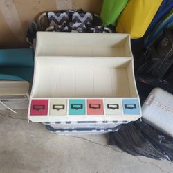English Small Drawer Hanging Cabinet 