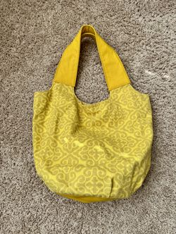 Yellow Boho Style Handbag