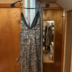 Bardot Sequin Sparkle Dress 