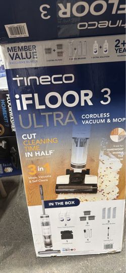 Tineco iFLOOR 3 ULTRA Cordless Wet Dry Vacuum Cleaner - Exclusive Bundl