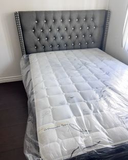 Cama Queen Size Nueva En Su Caja Incluye Colchón