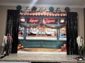Friends Central Cafe Backdrop