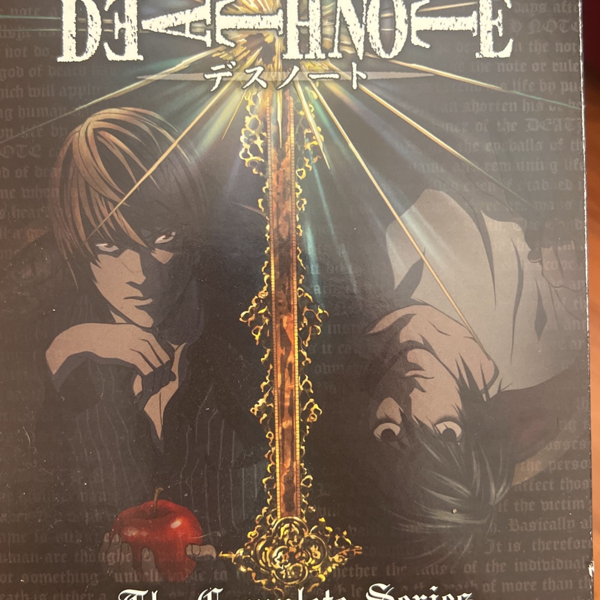 Death note The complete series Blu ray disc 