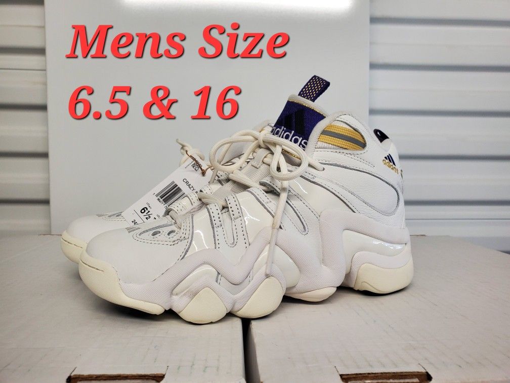 Kobe Bryant Shoes Adidas Crazy 8 LA Lakers Away Colors...