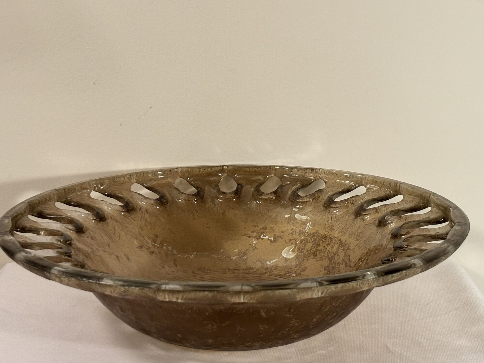Vintage Glass Bowl