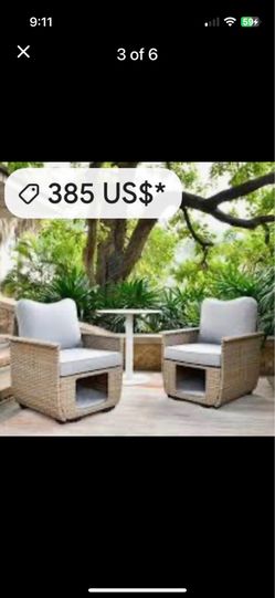 Patio chairs