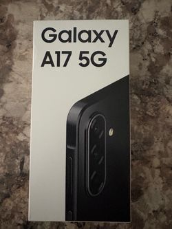 Samsung Galaxy A17 5G – New in Box, one year of service, guaranteed!  The phone is yours!