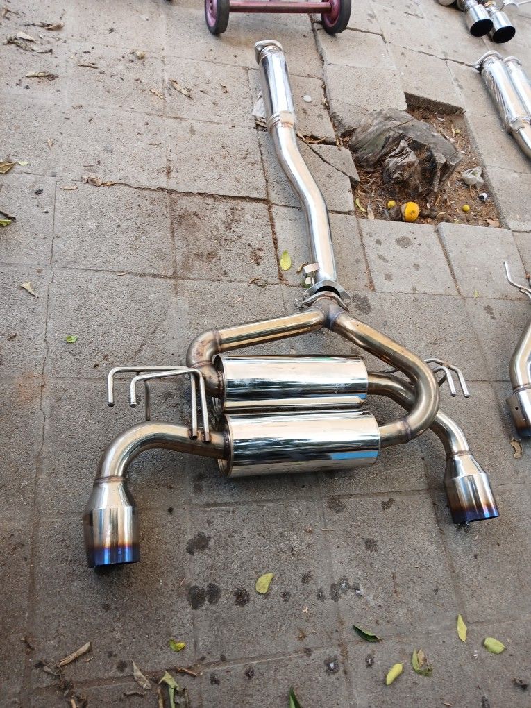 MXP SP STAINLESS PERFORMANCE CAT BACK EXHAUST FOR MITSUBISHI EVO X!! 275$
