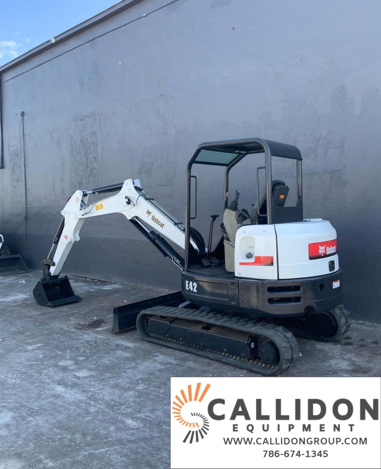 2017 Bobcat E42 Mini Excavator