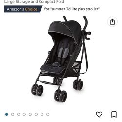 Summer 3Dtote stroller 