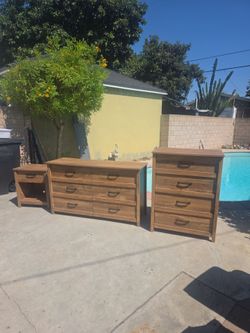 3-Piece Bedroom Dresser Set with Nightstand