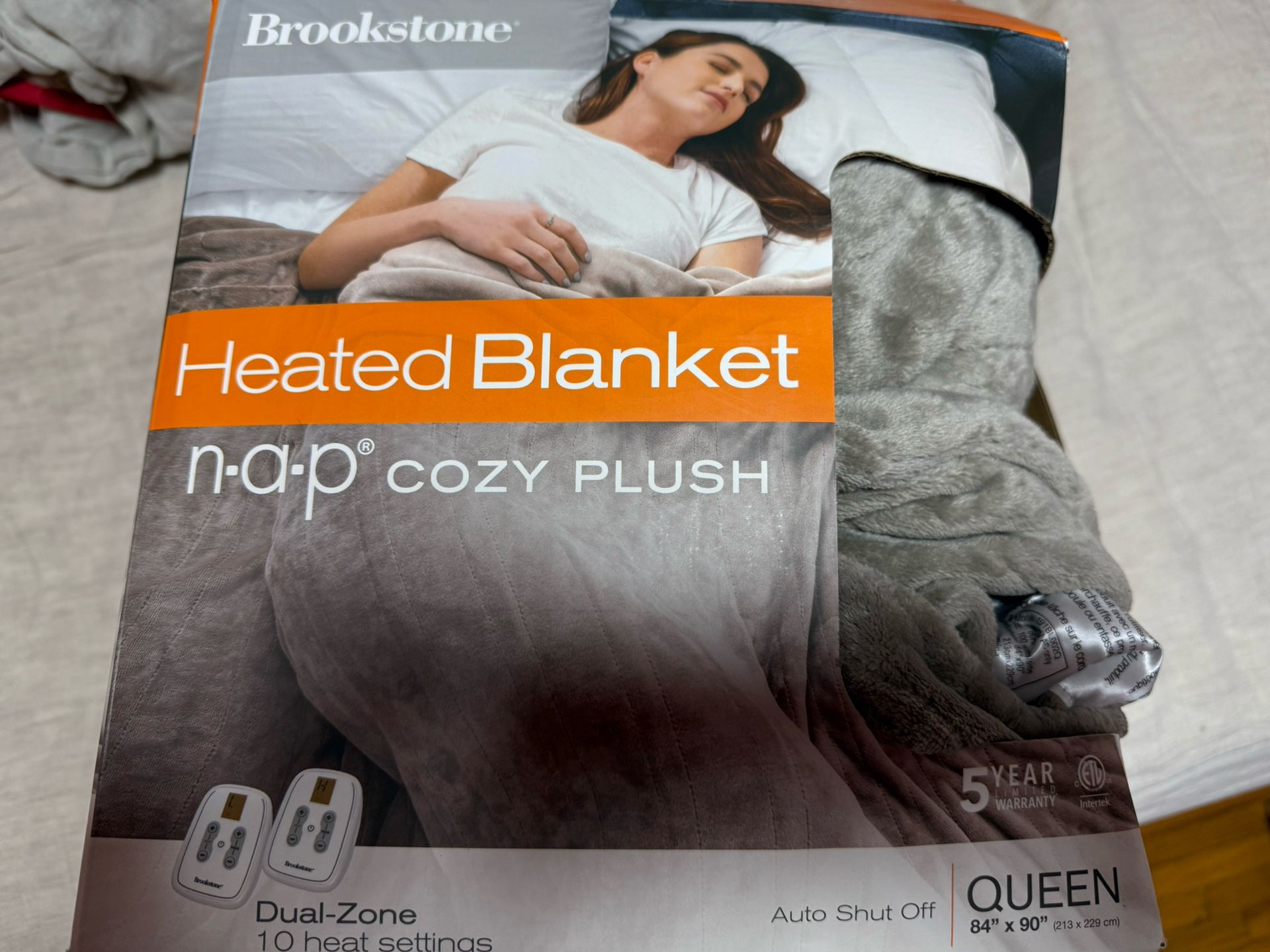 Heated Blanket (Brookstone)